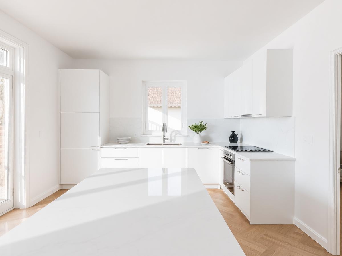 Residências · espaço limpo pela Quartzo Solene